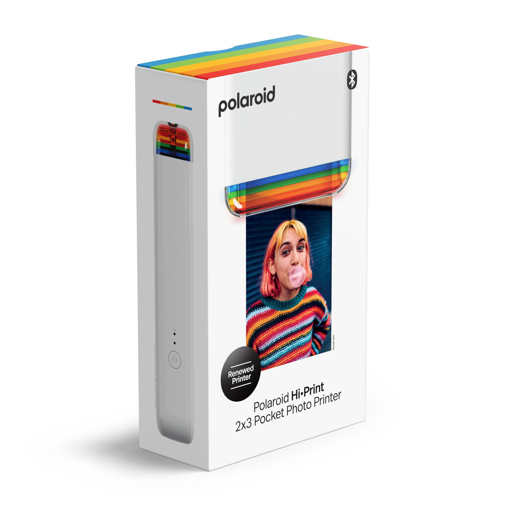 Refurbished Polaroid Hi-Print - Bluetooth Connected 2x3 Pocket Photo Dye-Sub Printer - Printer Only, No Paper (9184)