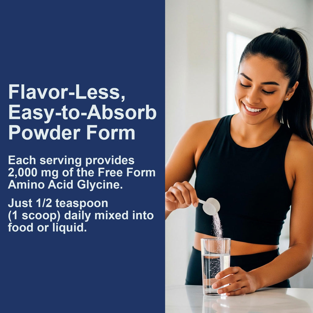 Carlson Glycine Powder, 2 g (2000 mg), Energy Production, 3.53 oz (100 g)