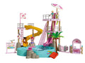 Playmobil | Barbie x Barbie Waterpark | Summer Adventure with Barbie, Nikki & Daisy | Large Water Park with Real Water, Slides & Pool | for Children Aged 4+ | 72120