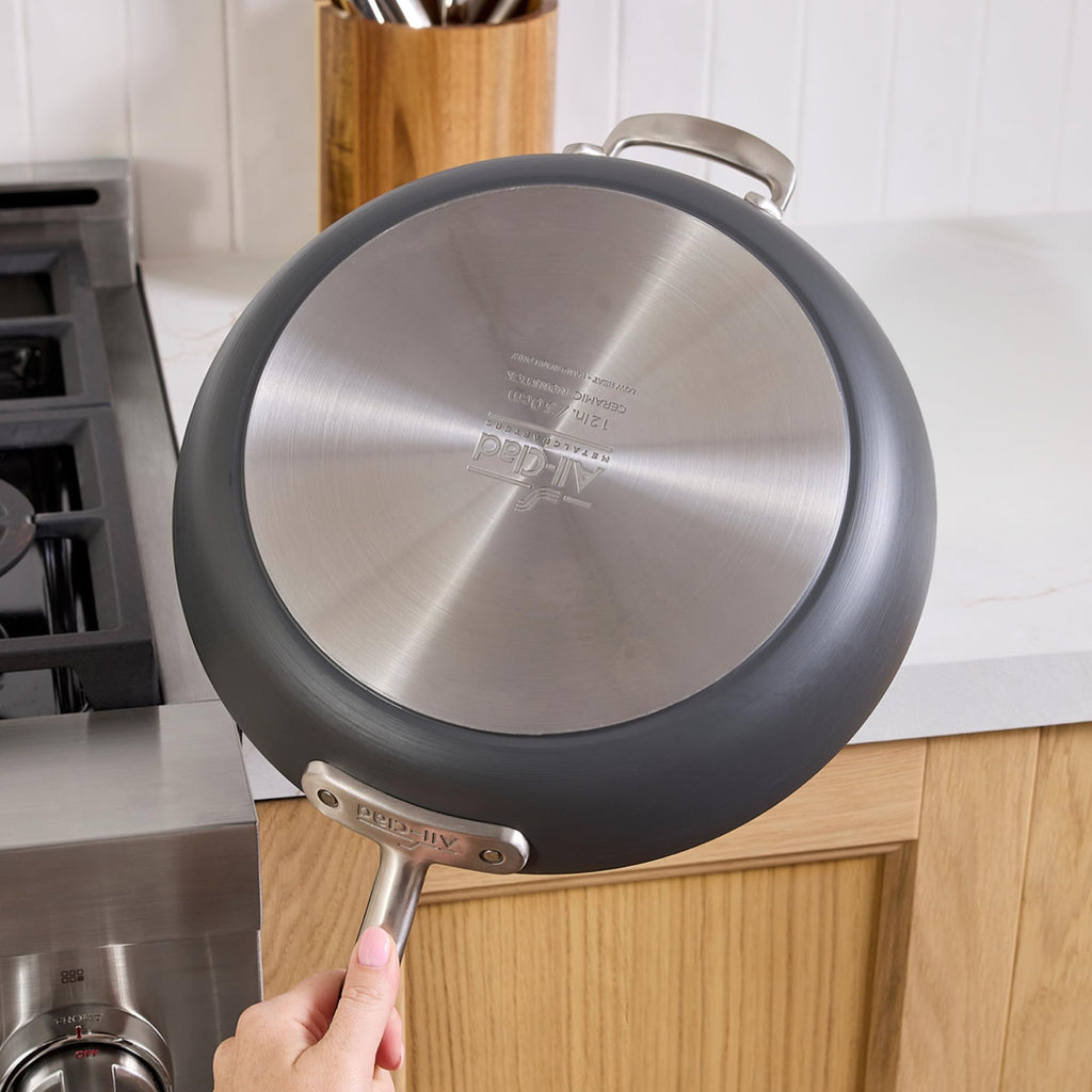 All-Clad HA1 Ceramic Nonstick , 2-Piece Fry Pan Set, Induction Ready