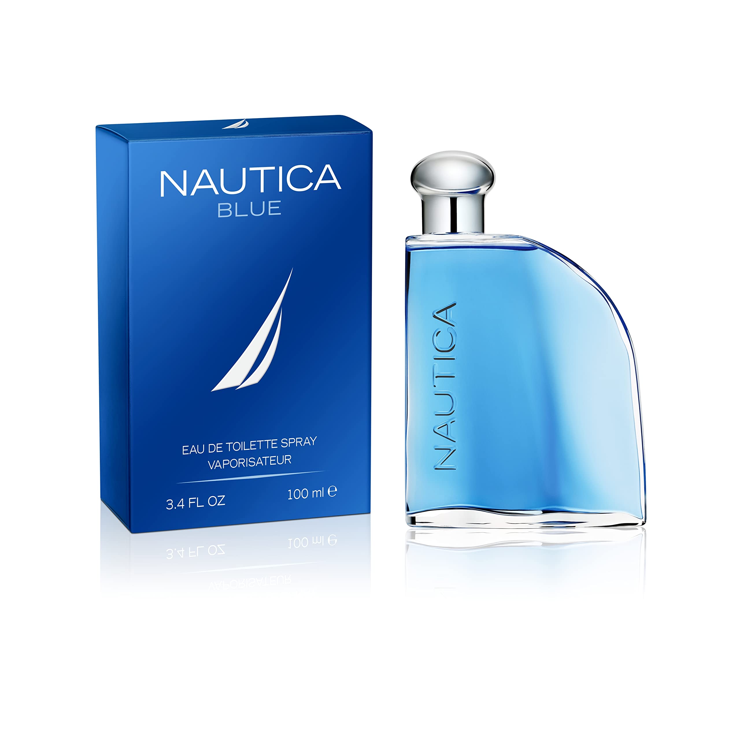 Nautica Blue Edt Men's EDT Eau De Toilettes Spray - NAUTICA-BLUEEDT-280, 1.6 Oz