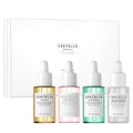 SKIN1004 Madagascar Centella Ampoule Kit, 4ea x 1.10 fl.oz, 30ml, Travel Size Face Serum Collection, Korean Skincare Set with Centella Ampoule and Hydrating Serum for Soothing Care, Korean Skin Care