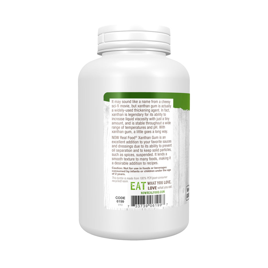 NOW Foods, Xanthan Gum Pure Powder, Kosher and Gluten-Free Natural Thickener, 6-Ounce