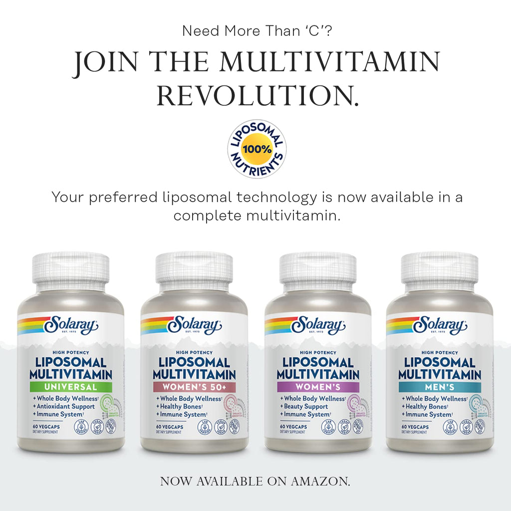 SOLARAY Mega Vitamin B-Stress - Timed Release Vitamin B Complex w/Vitamin B12, B6, Folic Acid, VIT. C - Stress, Energy, Red Blood Cell, Immune Support - Vegan, 60-Day Guarantee (276 CT)