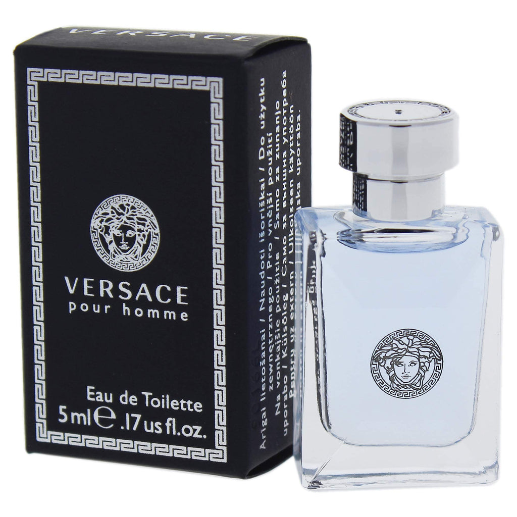 Versace Pour Homme, 0.17 Ounce (Pack of 2)