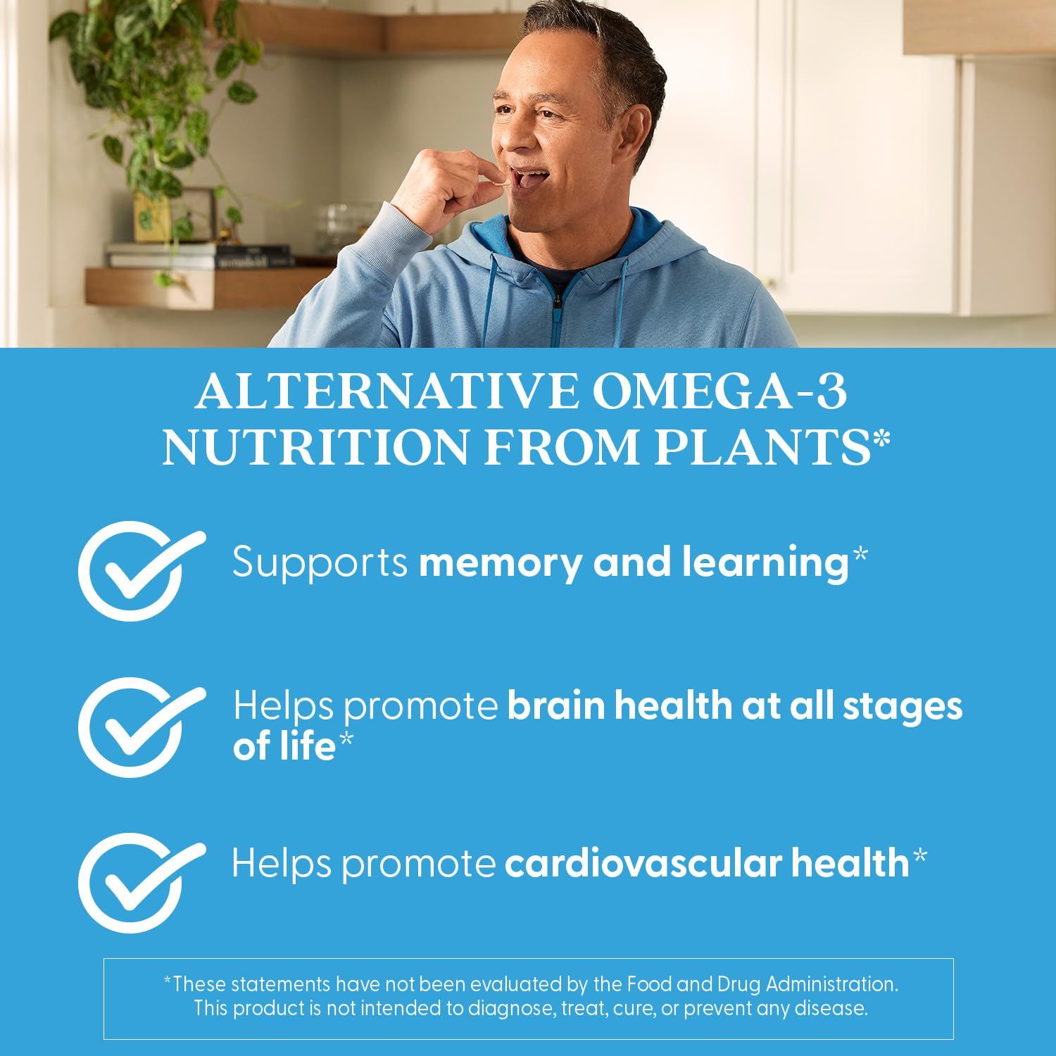 Doctors Best Vegan DHA from Algae - Vegan Plant Based Omega 3 Supplement for Women & Men, Supports Memory, Brain & Cardiovascular Health, Non-GMO, Gluten Free, Soy Free - 60 Veggie Softgels