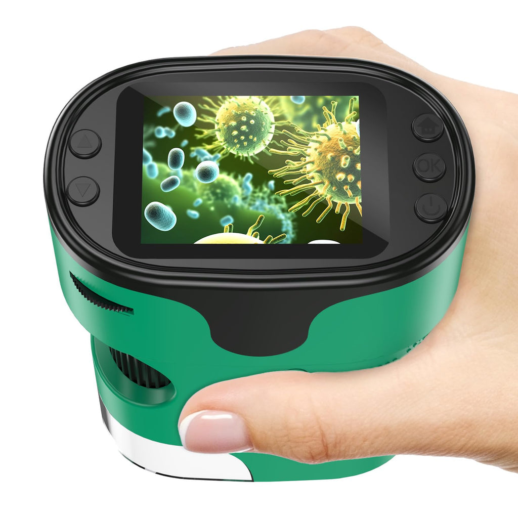 Kids Digital Microscope Science Gift: Complete STEM Toy Kit for Ages 4-12