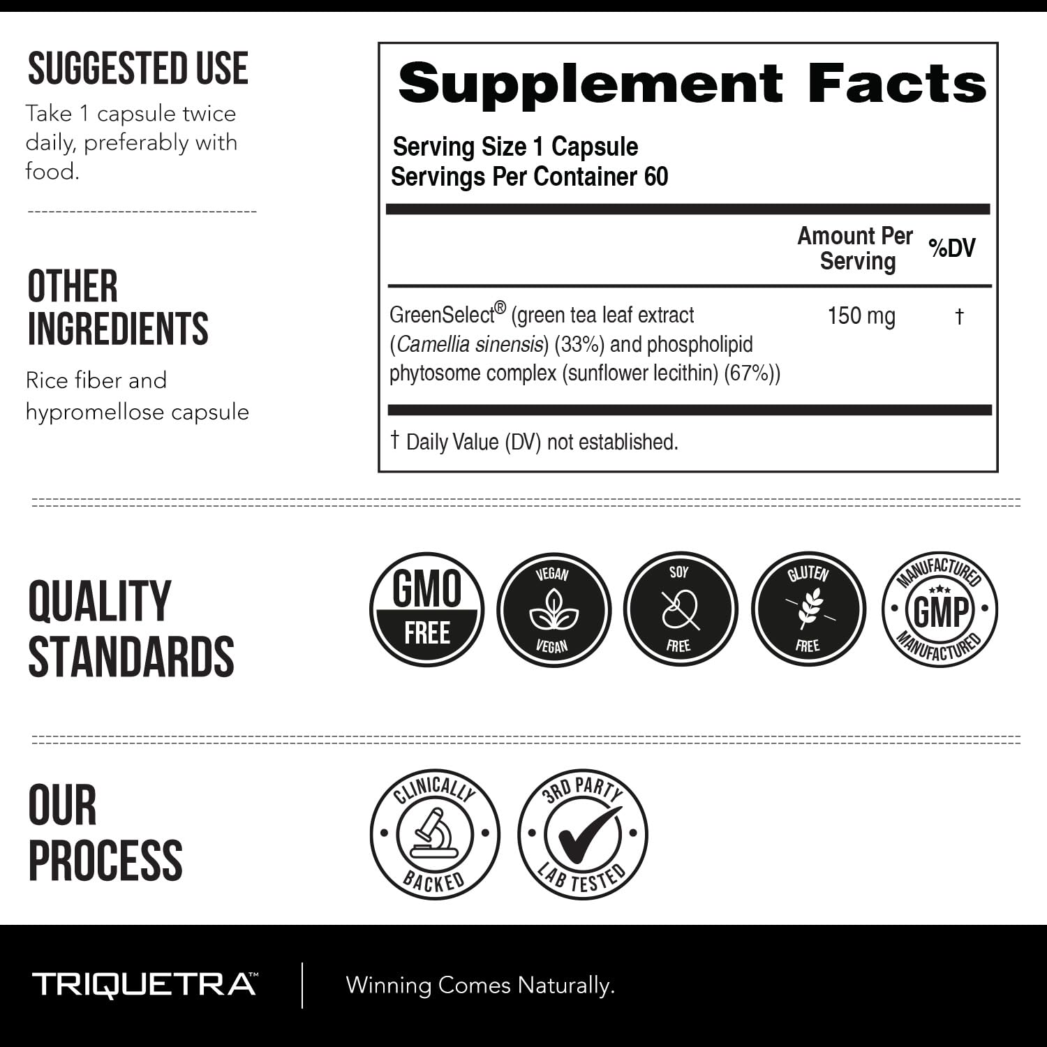 SoActive Green Tea™ Extract - Clinically Studied Green Tea Phytosome - Up to 200% Better Absorption & Bioavailability - Clinically Validated Dose - Supports Metabolism & Weight Management - 60 Caps