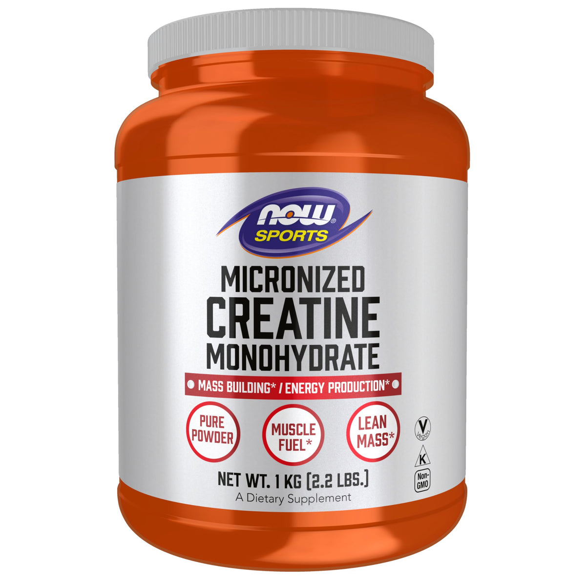 Now Sports, Micronized Creatine Powder, Muscle Fuel*, 1 kg