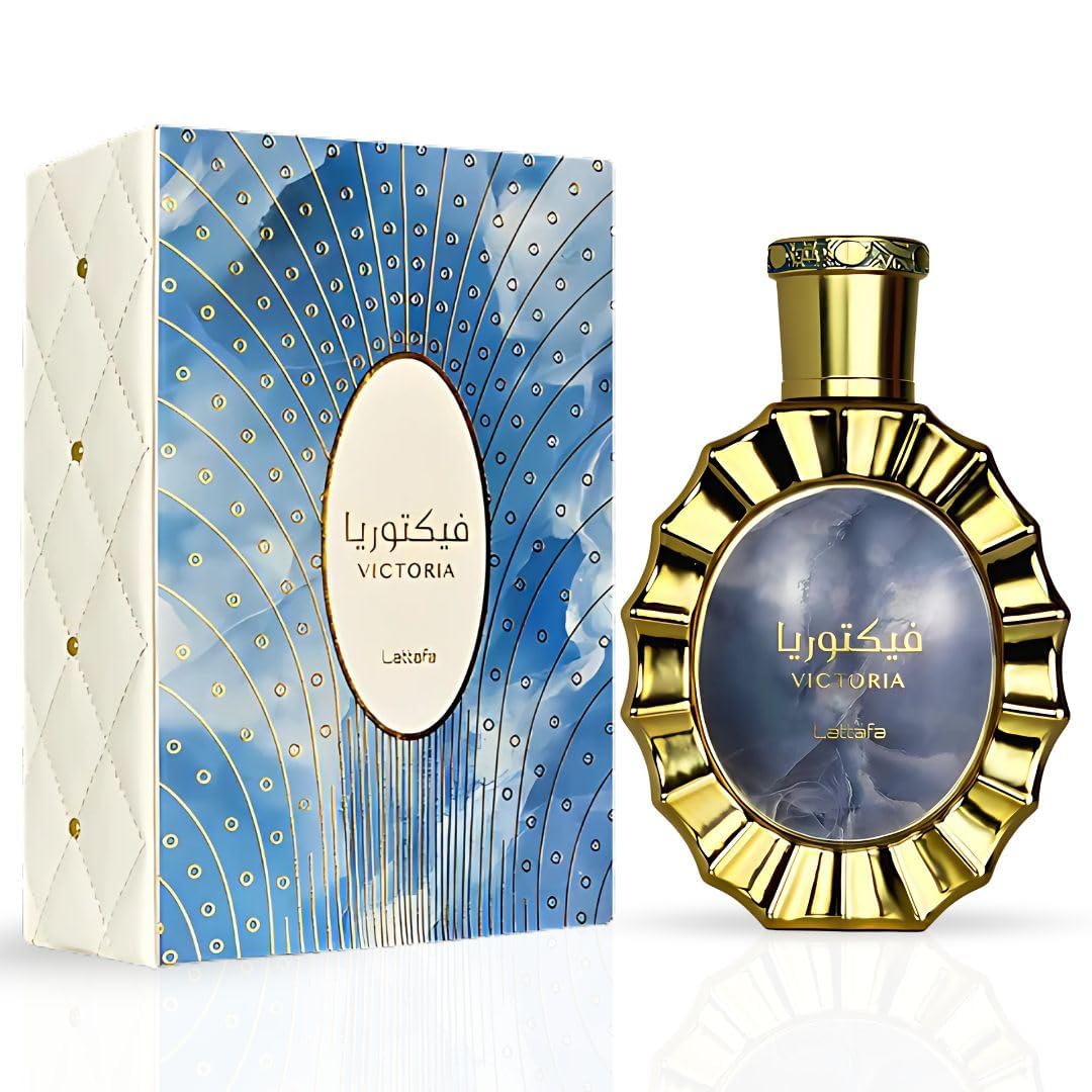 Lattafa Victoria for Women Eau de Parfum Spray, 3.4 Ounce / 100 ml