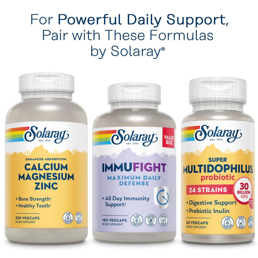 SOLARAY Once Daily Adult 50 Plus Complete Multivitamin, 90 VegCaps