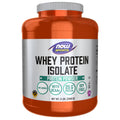 NOW Sports, Whey Protein Isolate 24 g With BCAAs, Unflavored Powder, 5 lbs