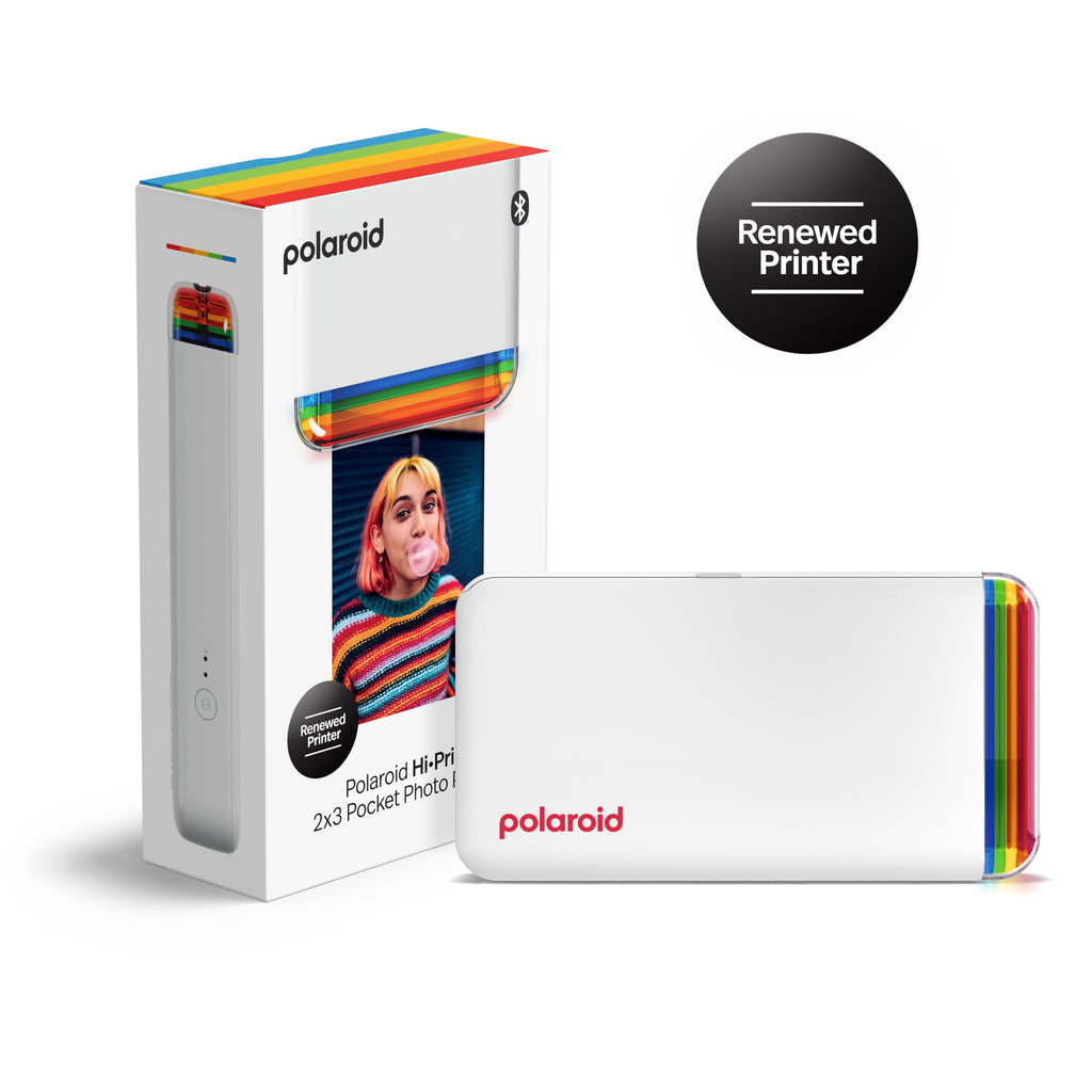 Refurbished Polaroid Hi-Print - Bluetooth Connected 2x3 Pocket Photo Dye-Sub Printer - Printer Only, No Paper (9184)