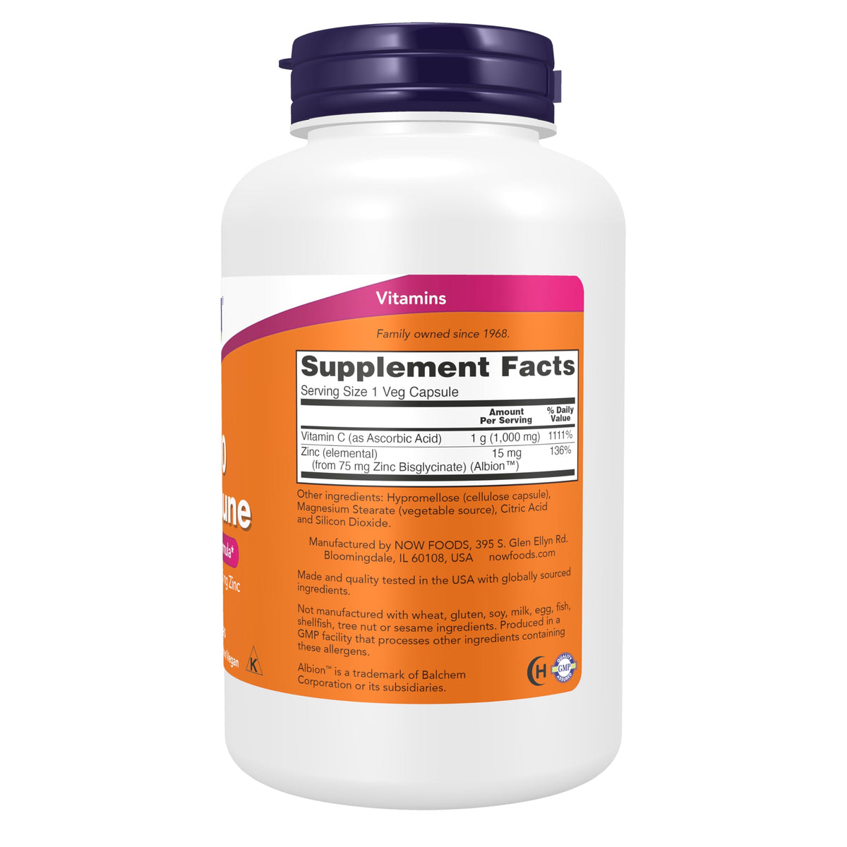 NOW Foods Supplements, Antioxidant Protection, 180 Veg Capsules