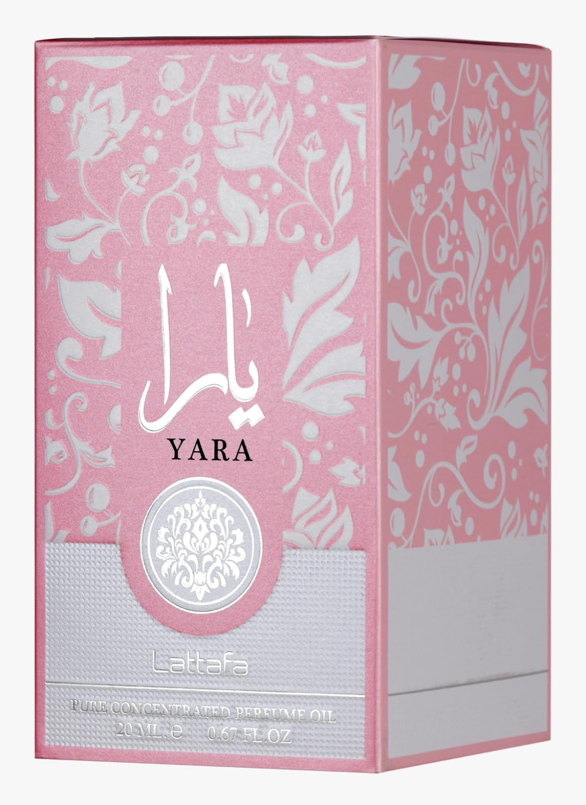 Lattafa Yara – Floral, Gourmand, Fruity, Musky – Pure Concentrated Perfume Oil Long-Lasting Fragrance for Women, 0.67 Ounce / 20 ml