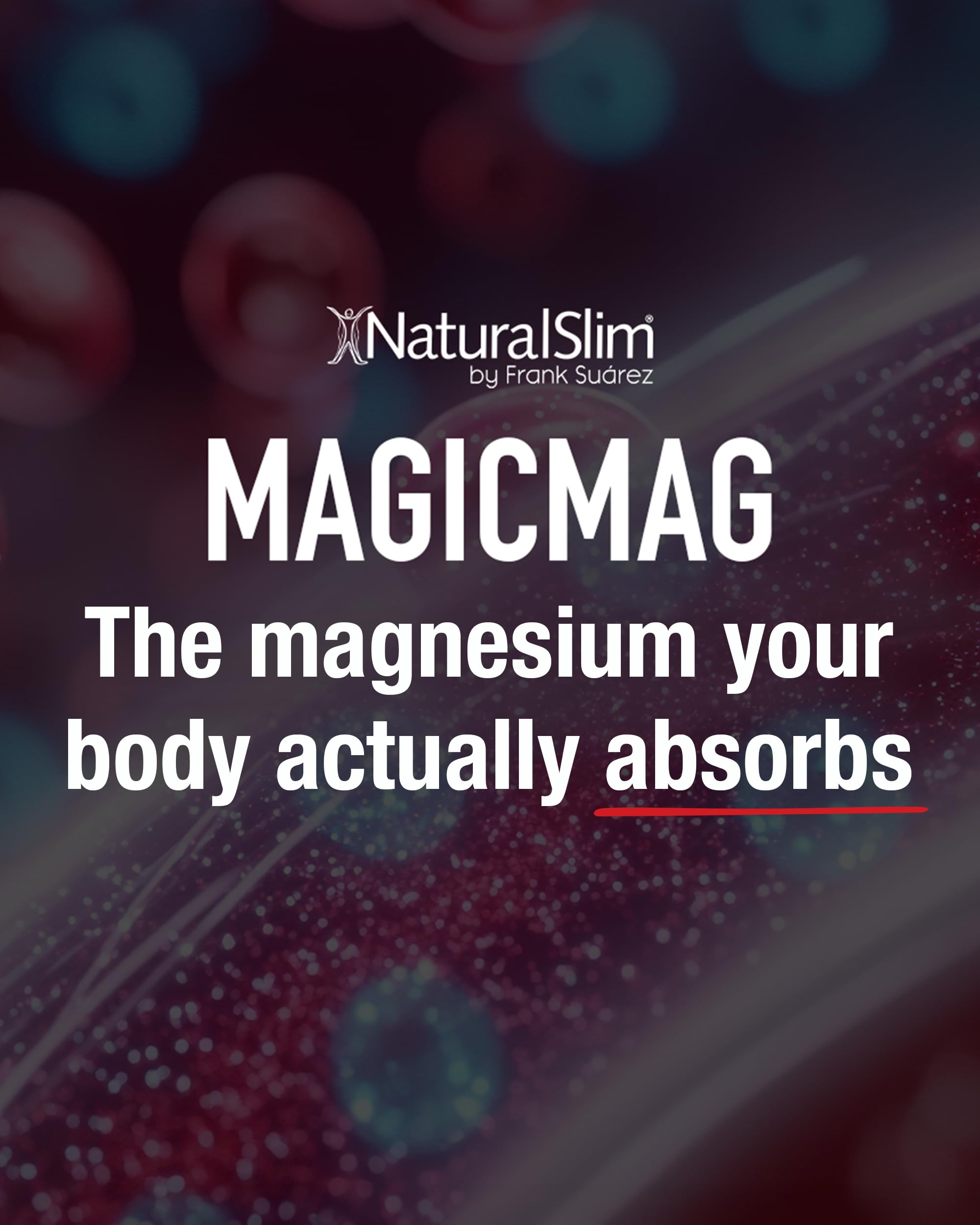NaturalSlim MagicMag Magnesium Citrate Powder, Strawberry Lime, 8 oz