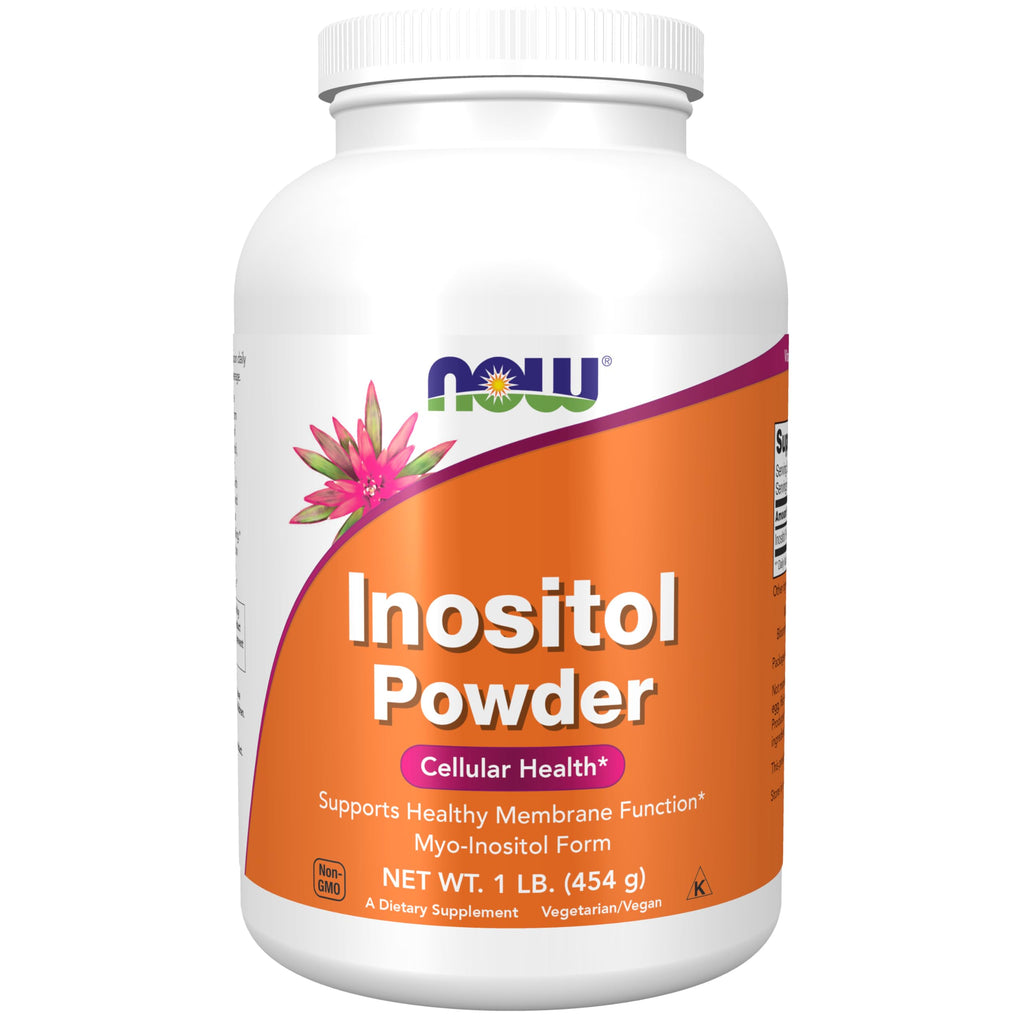 NOW Foods Supplements, Inositol Powder, Neurotransmitter Signaling*, Cellular Health*, 1-Pound