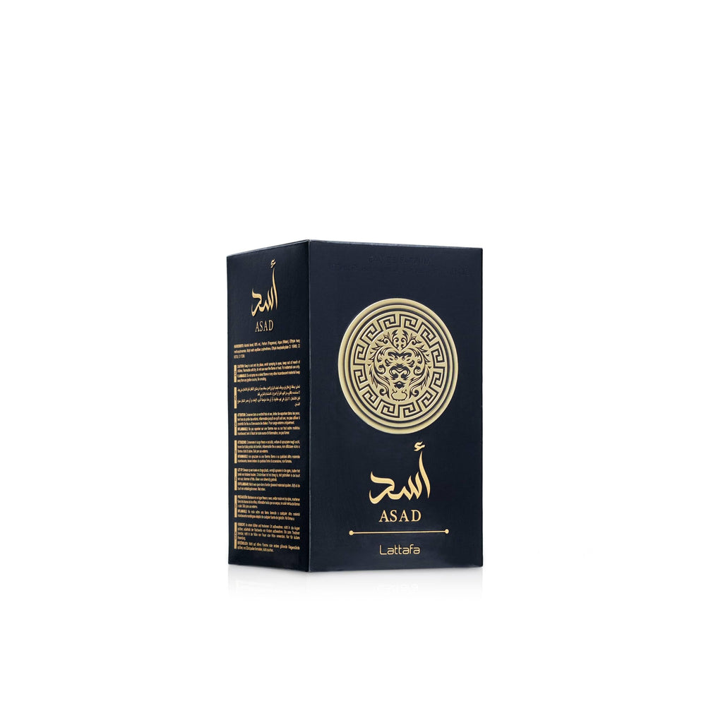 Lattafa Imported Long Lasting Luxury Perfume Spray Asad Premium Refreshing Oud and Musk Fragrances Eau De Parfum 100 ml Perfume for Unisex