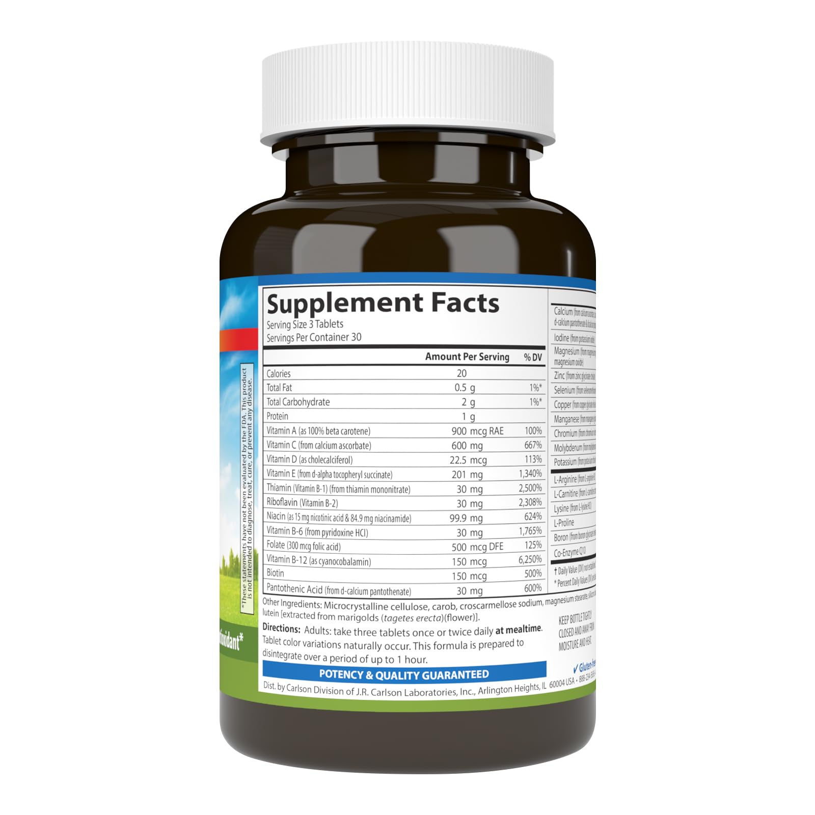 Carlson Cardio Complete, Advanced Multivitamin, Targeted Multivitamin