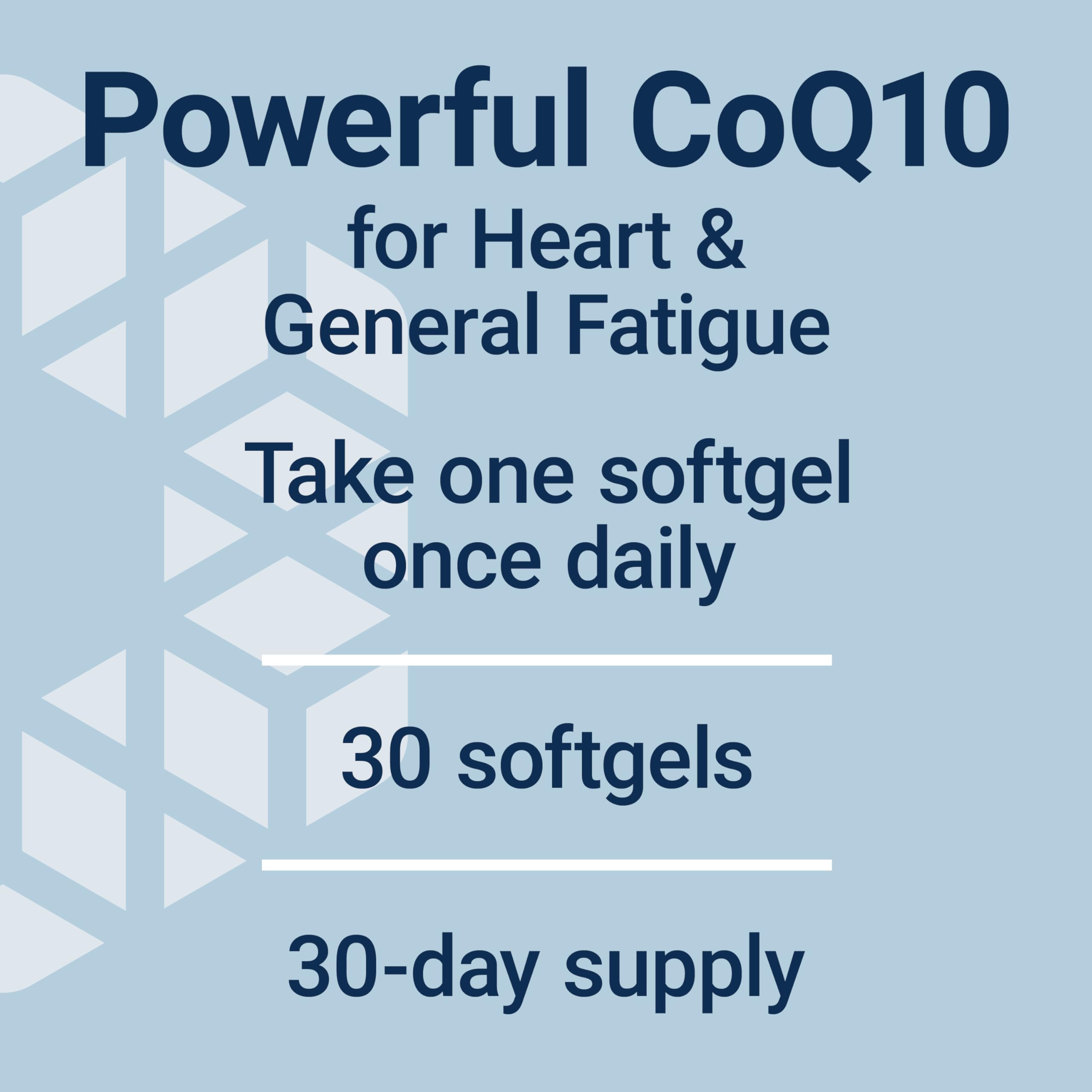 Life Extension Super Ubiquinol CoQ10 with Enhanced Mitochondrial Support – 200 mg, Shilajit – Promotes Heart Health, Cell Energy, Oxidative Stress – Gluten-Free, Non-GMO – 30 Softgels