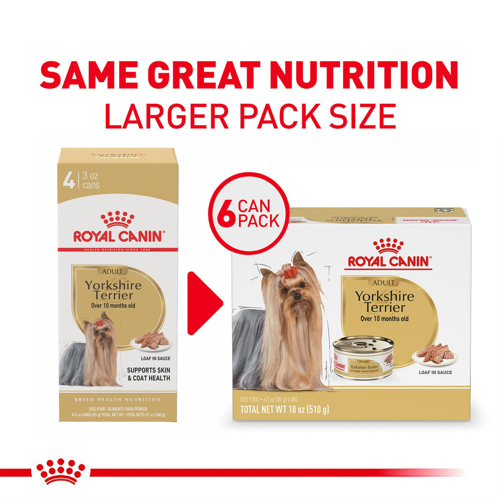 Royal Canin Yorkshire Terrier Adult Wet Dog Food, 3 oz, 6-Pack