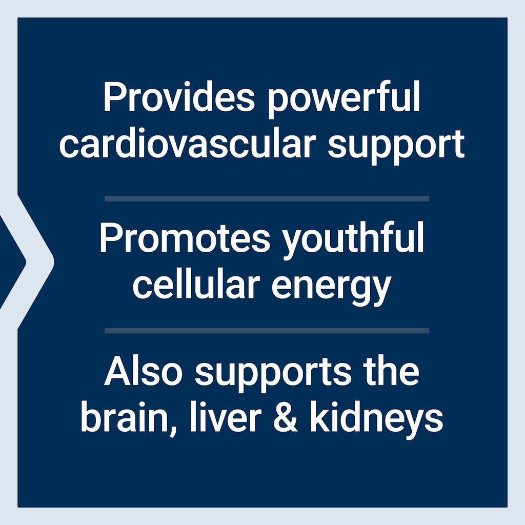 Life Extension Super Ubiquinol CoQ10 with Enhanced Mitochondrial Support, Potent Heart Health & Cellular Energy Production Support,Ultra-absorbable,Gluten-Free,Non-GMO, 100 mg, 60 softgels (Pack of 2)