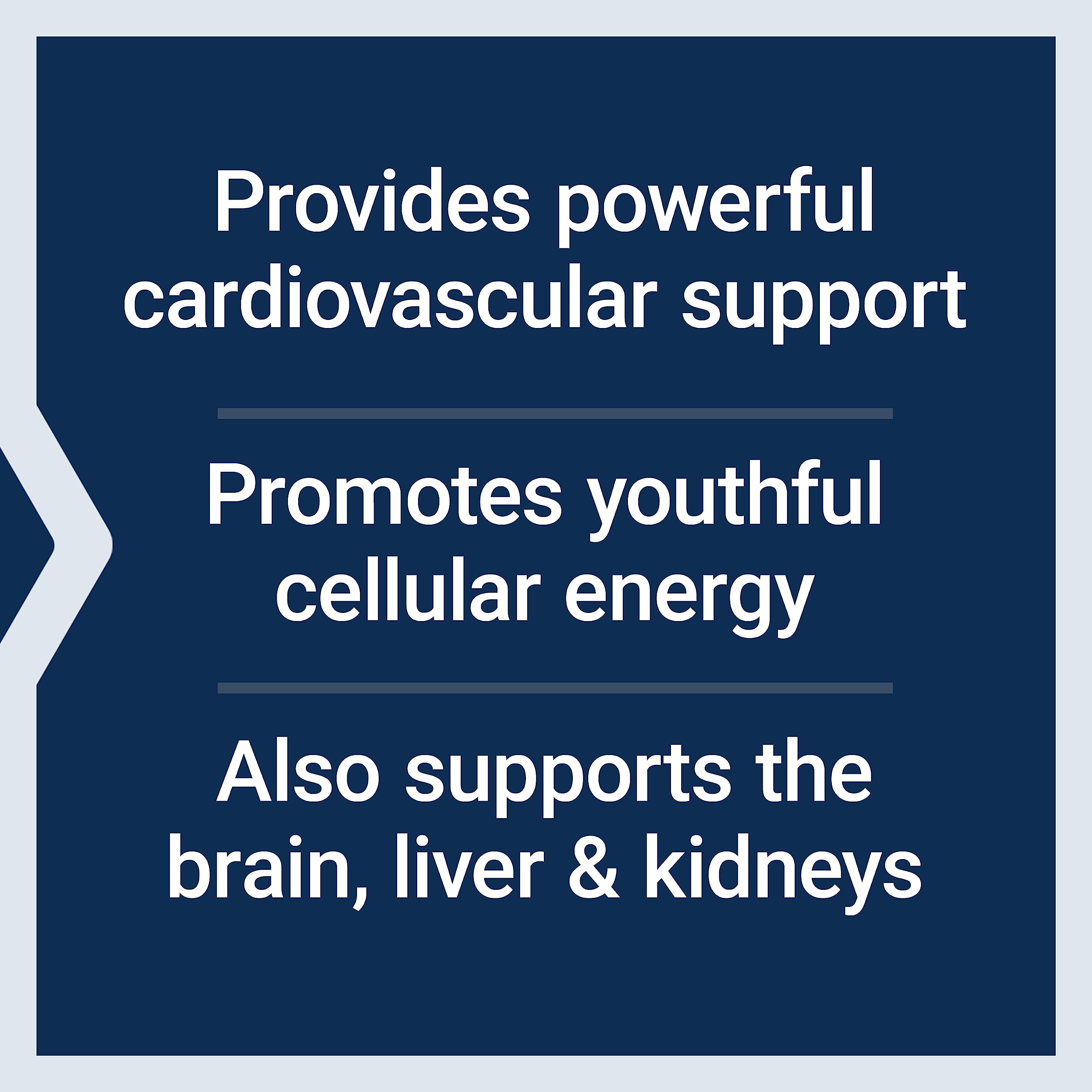 Life Extension Super Ubiquinol CoQ10 with Enhanced Mitochondrial Support, Potent Heart Health & Cellular Energy Production Support,Ultra-absorbable,Gluten-Free,Non-GMO, 100 mg, 60 softgels (Pack of 2)