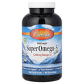 Carlson Super Omega-3 Gems, 1200 mg, Omega-3s, 180 Softgels