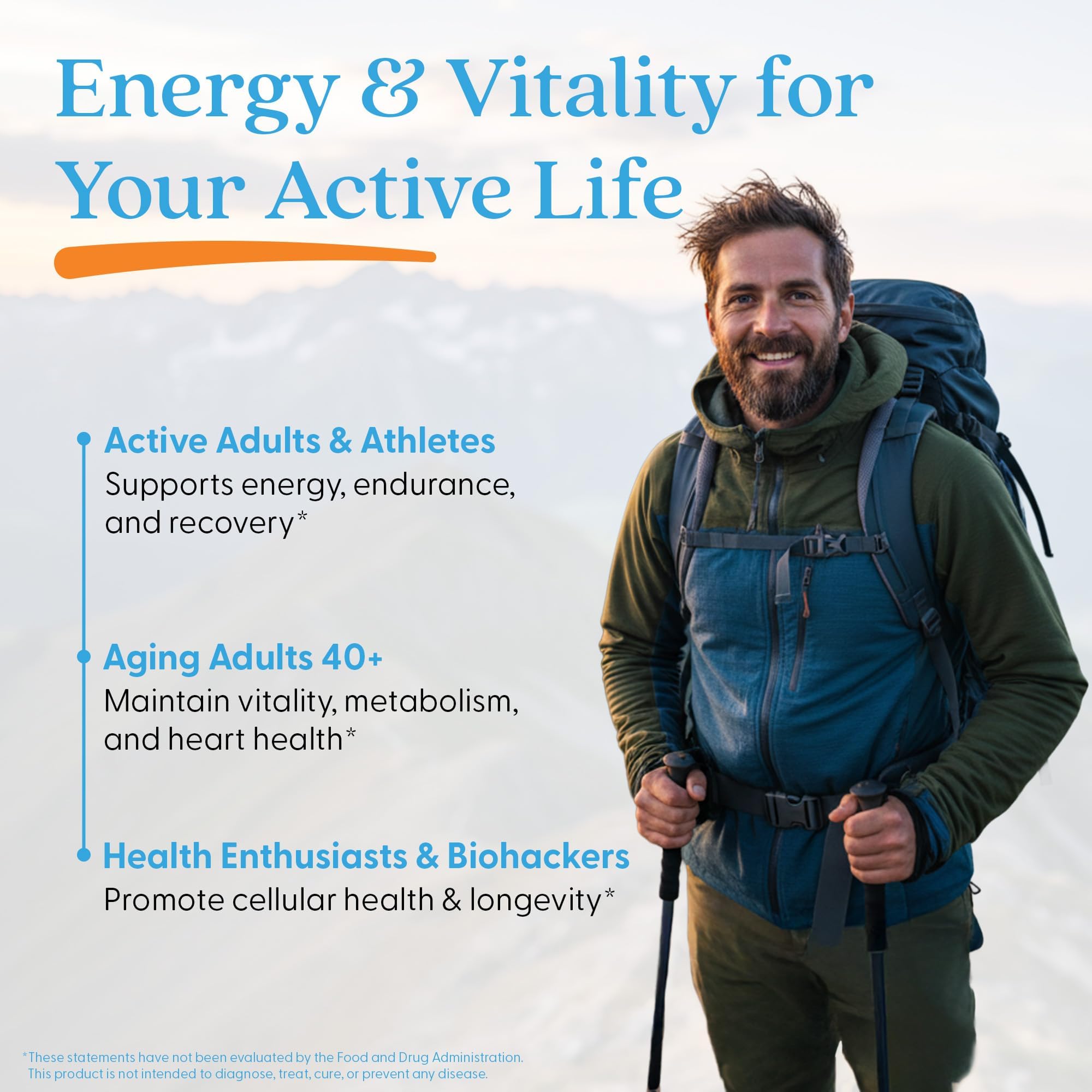 Doctor's Best NMN Supplement for Women & Men - Supports NAD+ Production & Cellular Energy, Beta Nicotinamide Mononucleotide, 200 mg per Capsule, Vegan, Non GMO - 60 Veg Caps