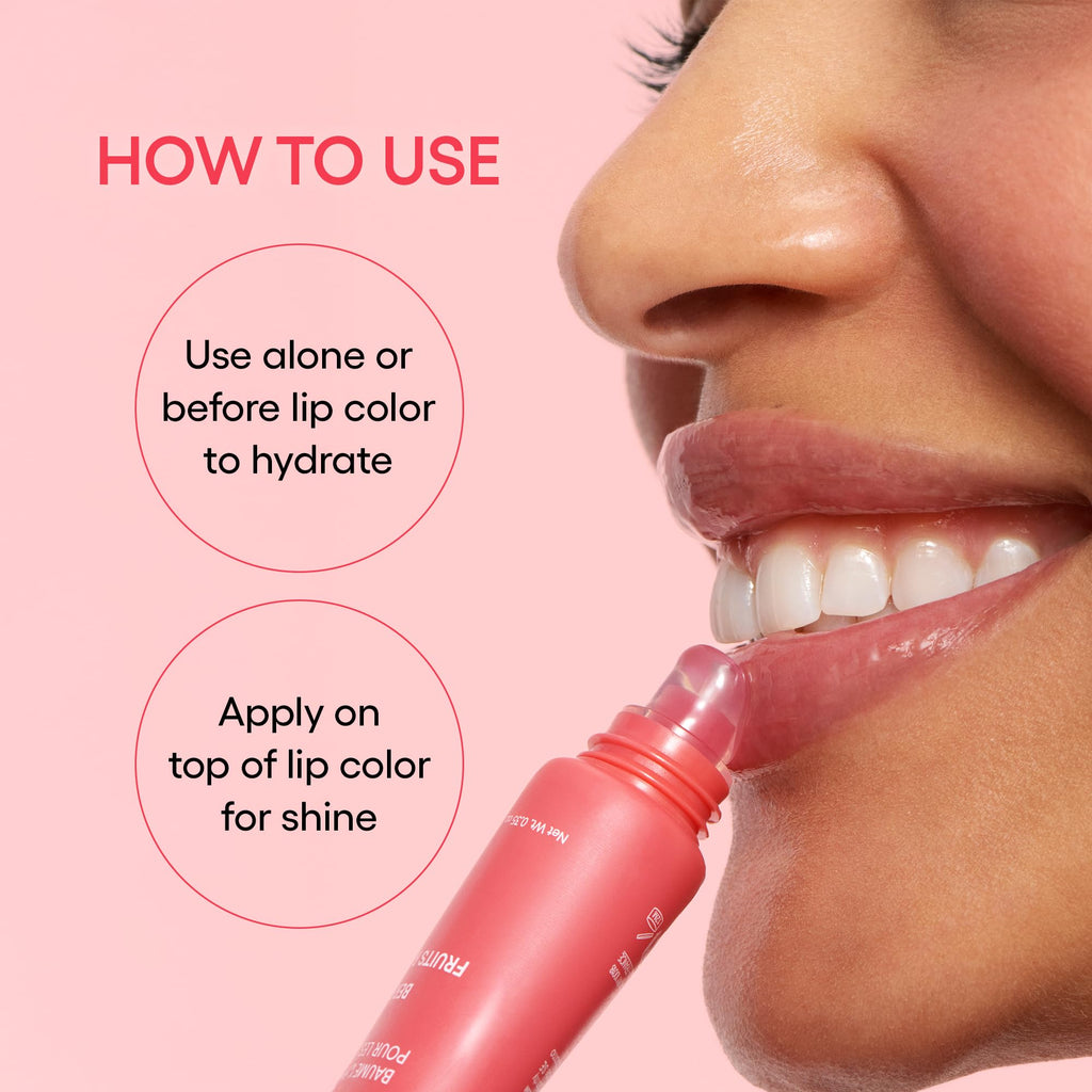 LANEIGE Mini Lip Glowy Balm Set: Travel-Sized Sheer Tinted Lip Balms with Shea & Murumur Butter for Hydrated & Glossy Lips