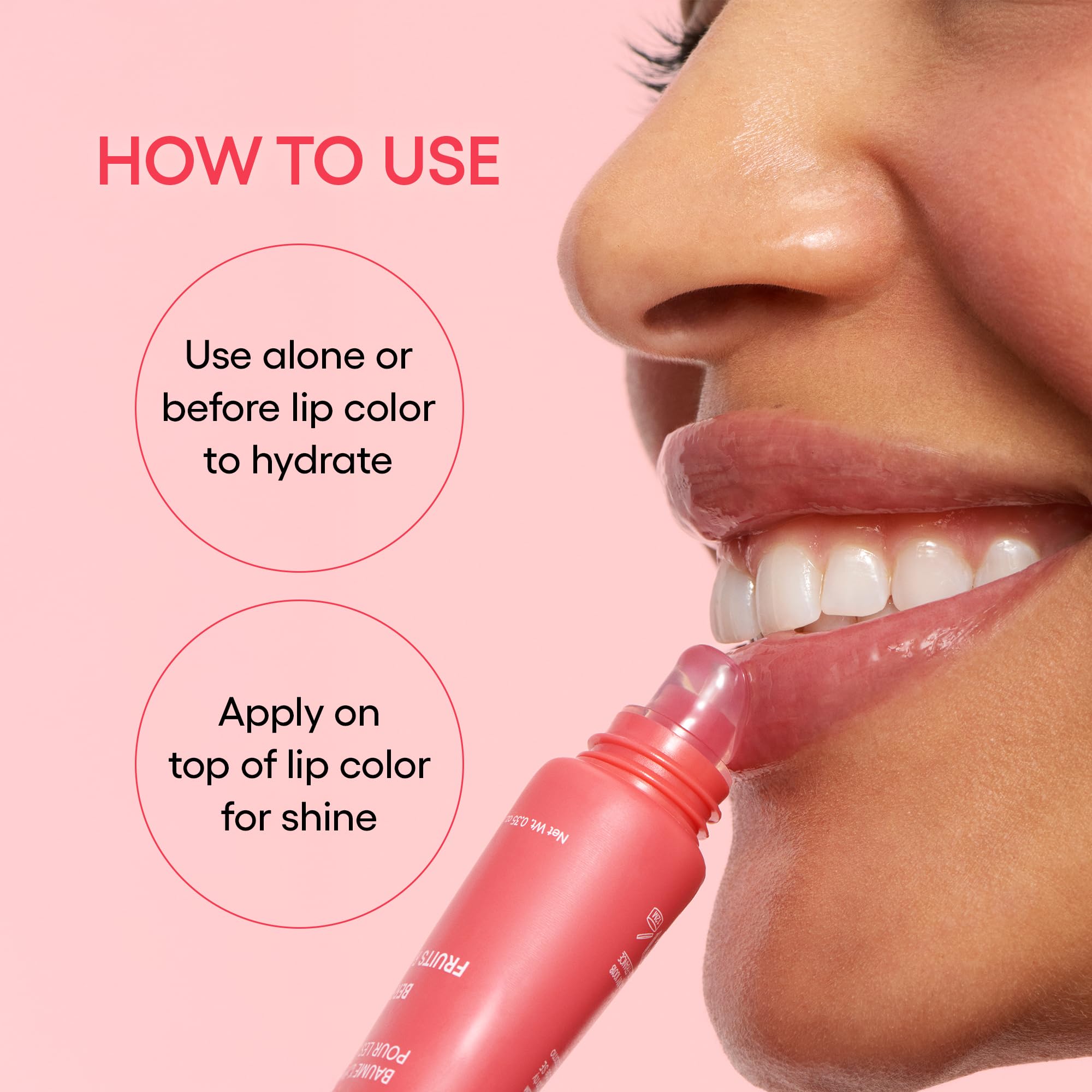 LANEIGE Mini Lip Glowy Balm Set: Travel-Sized Sheer Tinted Lip Balms with Shea & Murumur Butter for Hydrated & Glossy Lips
