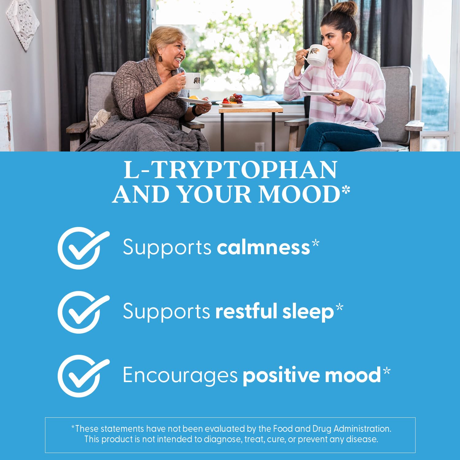 Doctor's Best L Tryptophan Supplement for Men & Women - L-Tryptophan Caps 500mg, Sleep & Calm Support, Promotes Relaxation, Non GMO, Gluten Free, Soy Free, Vegan - 90 Veg Capsules