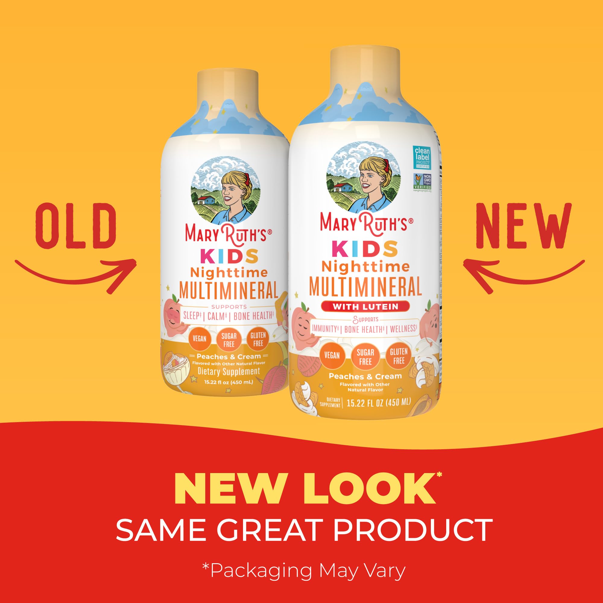 MaryRuth's Kids Liquid Nighttime Multimineral, Bone Health, 15.22 Fl Oz