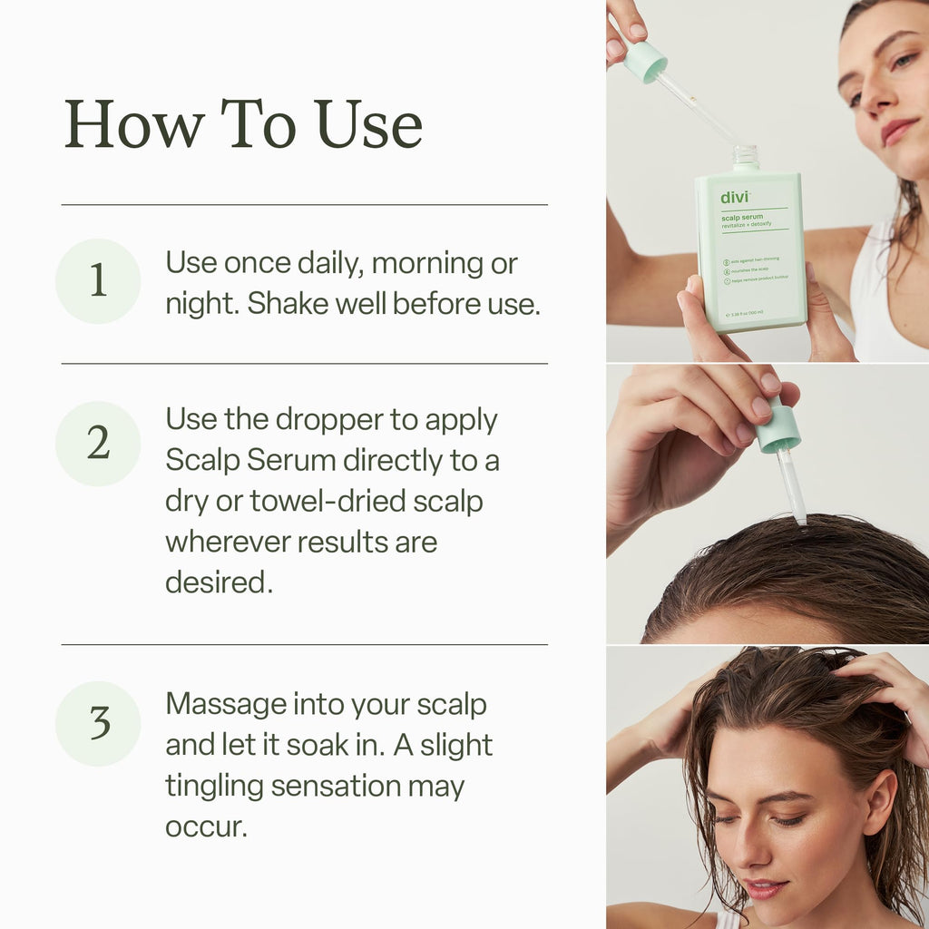 Divi Scalp Serum | To Promote Fuller-Looking Hair with Peptides | 30ml