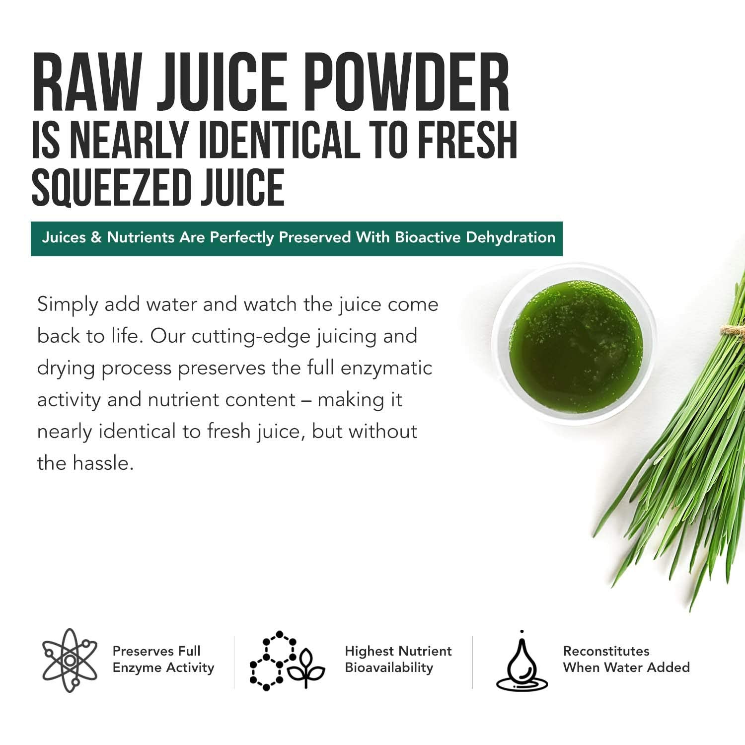 Triquetra Health Organic Wheatgrass Juice Powder Plus Organic Barley Grass Juice Powder - USA Grown in Volcanic Utah Soil, Both Raw Form & 5.3 oz