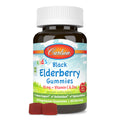 Carlson Kid's Black Elderberry Gummies, 100 mg, 60 Vegetarian Gummies