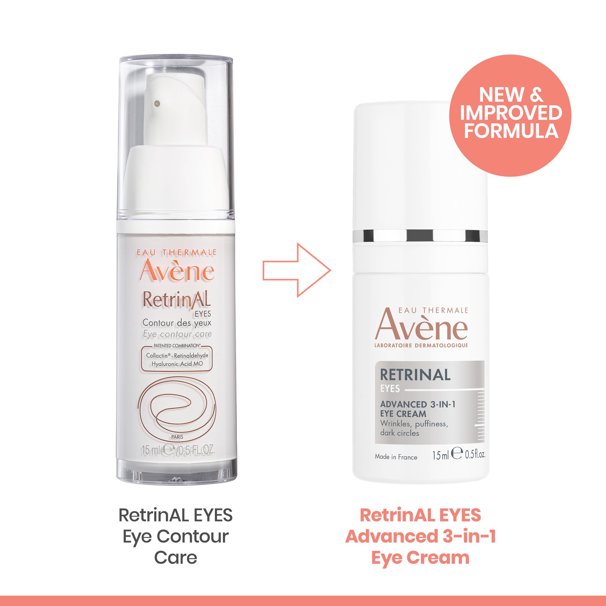Avène Retrinal EYES Advanced 3-In-1 Eye Cream