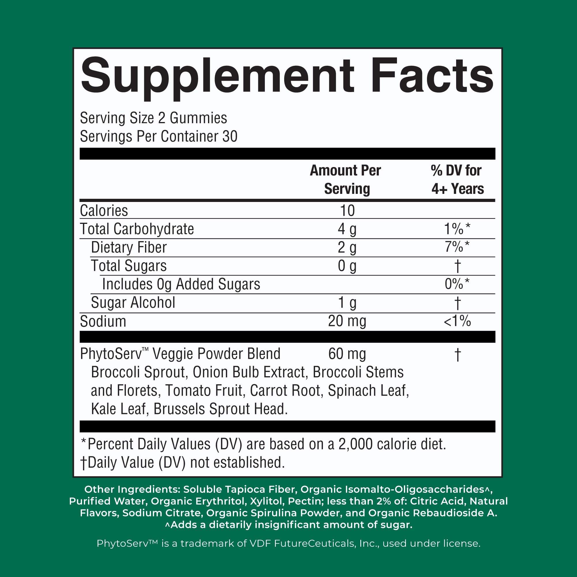 MaryRuth's Super Greens, Naturally-Occurring Quercetin, Spirulina, 60 Count