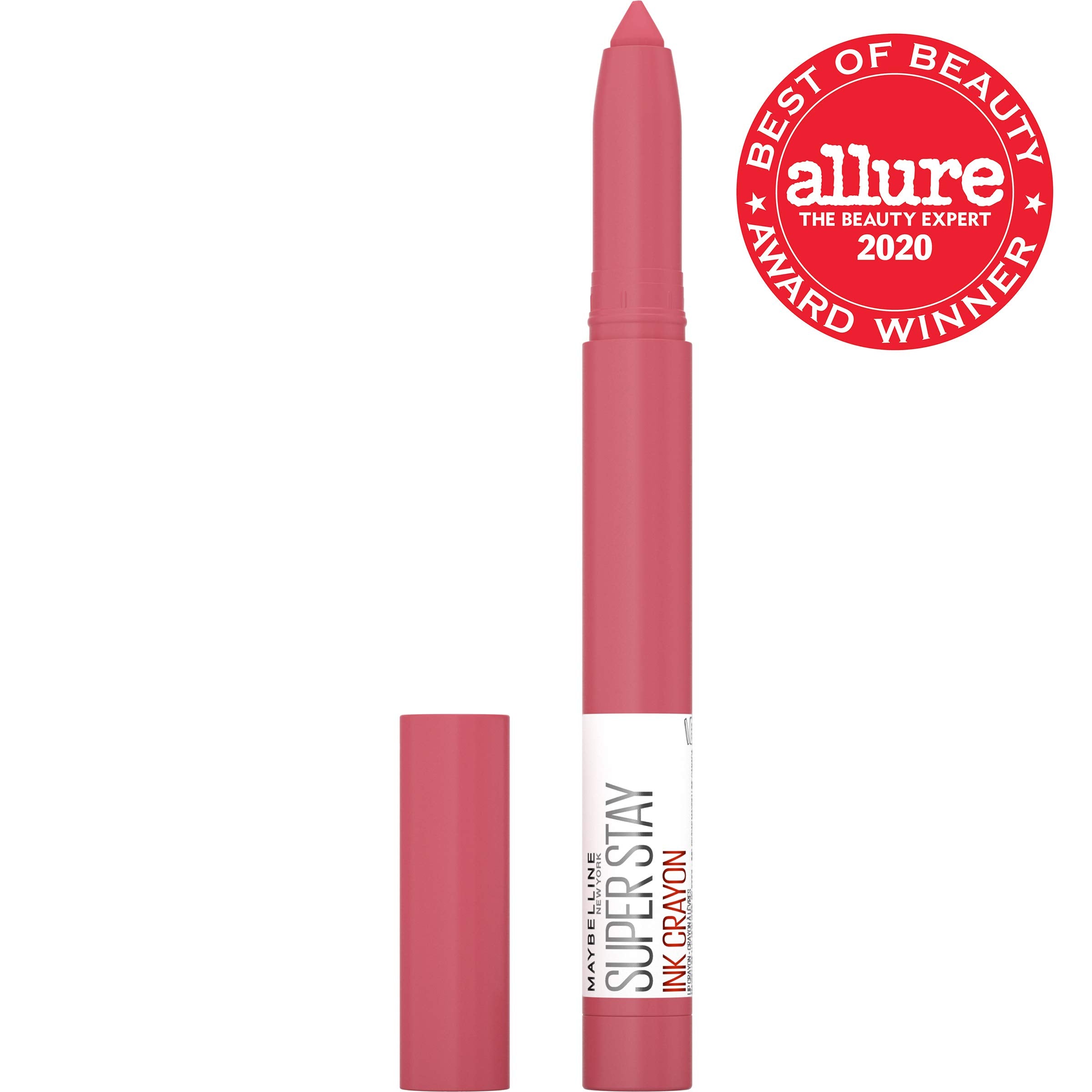 Maybelline New York Maybelline Super Stay Ink Crayon Matte Longwear Lipstick Makeup, Break The Ceiling, 0.04 Ounce ., 145 Break The Ceiling, 0.04 ounces (Pack of 2)