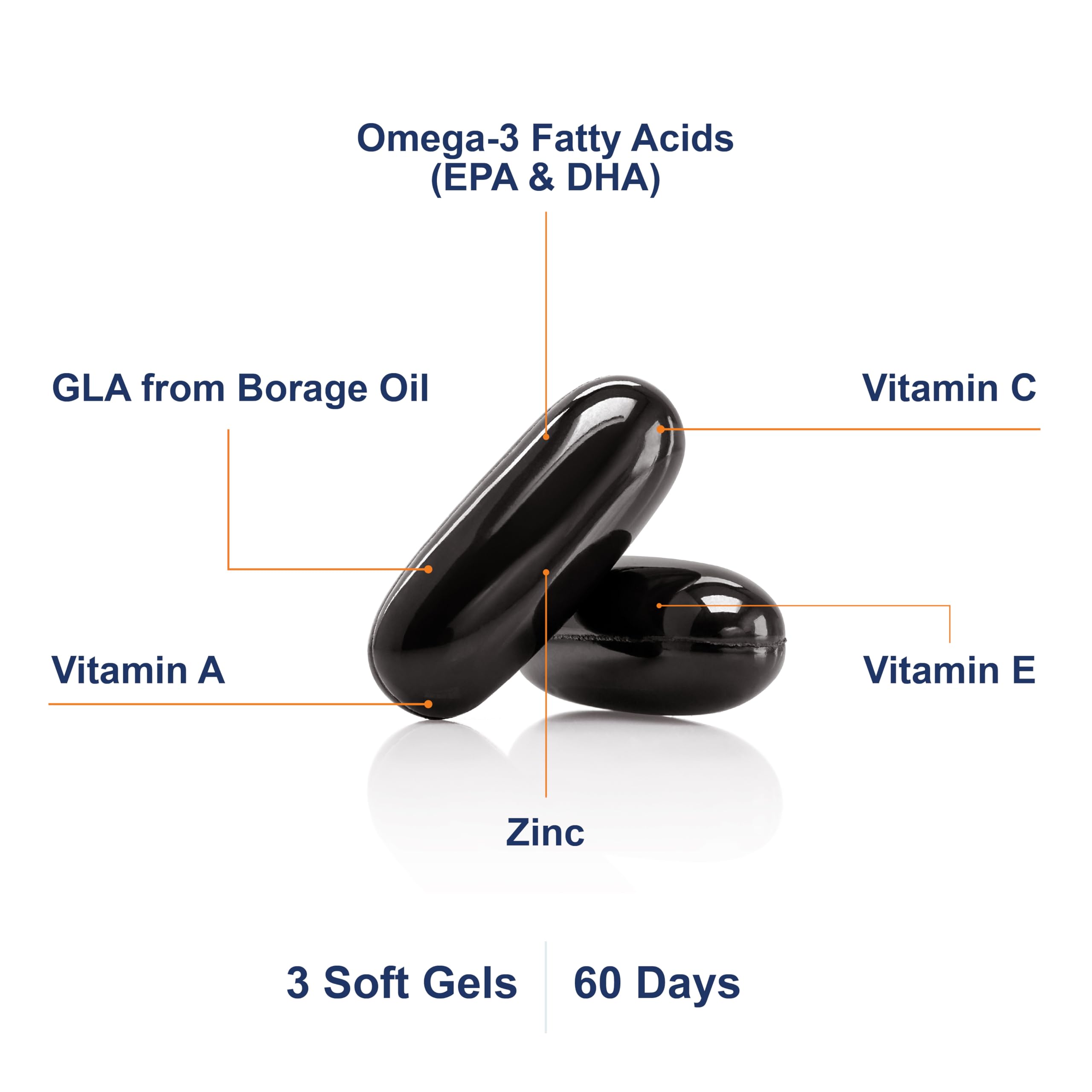 Carlson Moistur-Eyes, Specialty Eye Formula, with Omega-3s, 180 Softgels