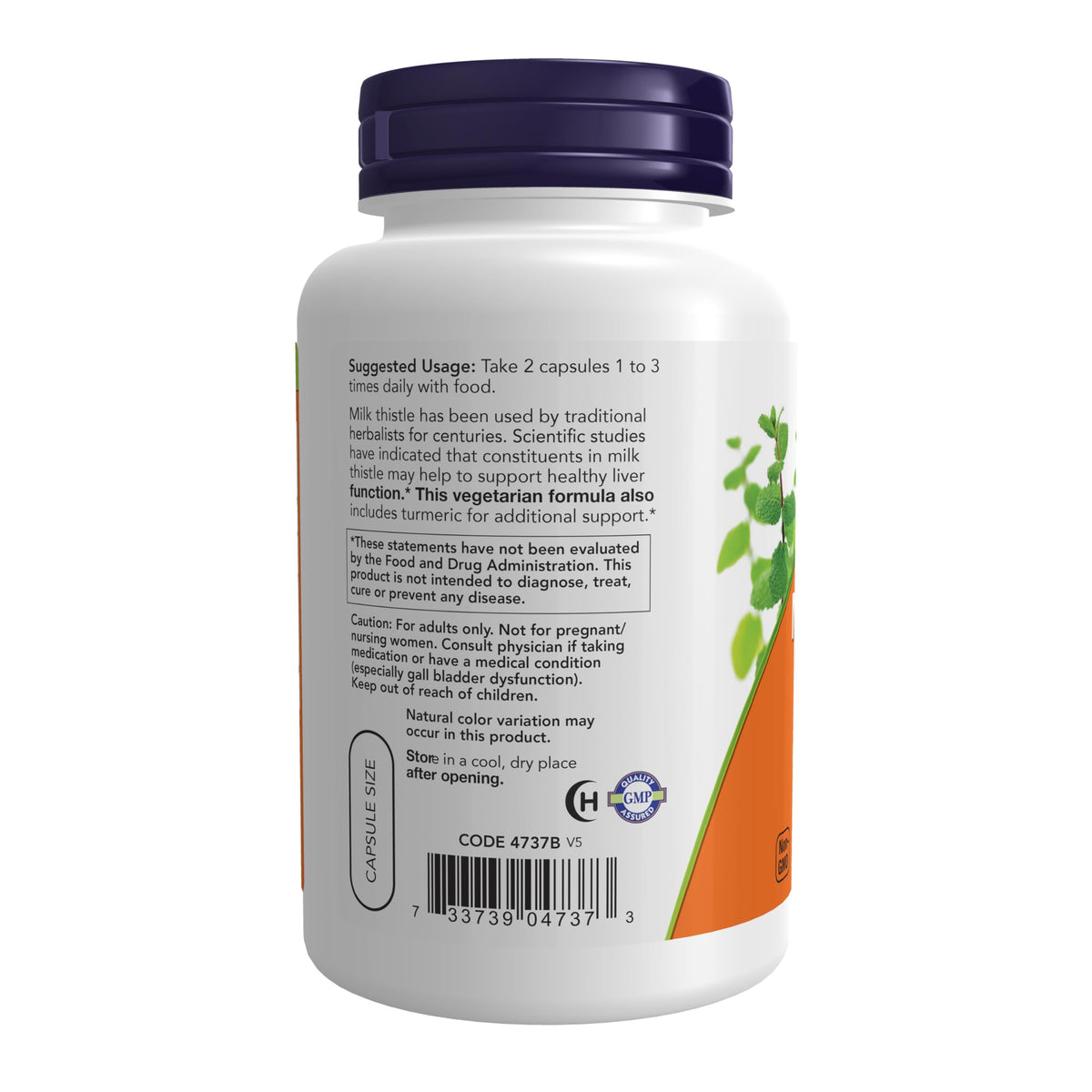 NOW Supplements, Silymarin Milk Thistle Extract 150 mg, 120 Veg Caps