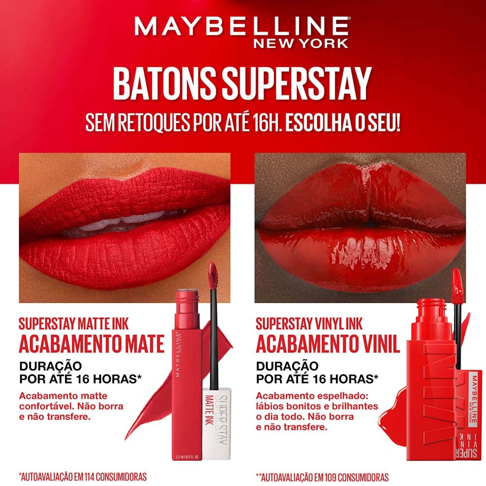 Maybelline Super Stay Vinyl Ink Longwear No-Budge Liquid Lipcolor Makeup, Highly Pigmented Color and Instant Shine, Witty, Mauve Nude Lipstick, 0.14 fl oz, 1 Count