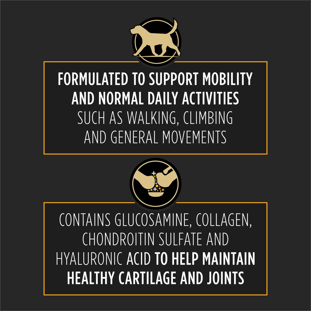 Pro Plan Veterinary Diets Joint Care Mobility Large Breed Dog Joint Supplement with Glucosamine, Chondroitin, Collagen and Hyaluronic Acid