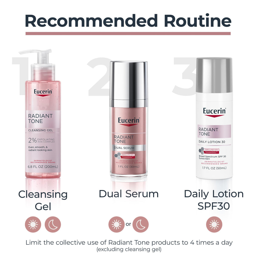 Eucerin Radiant Tone Daily Face Lotion, SPF 30, 1.7 FL OZ