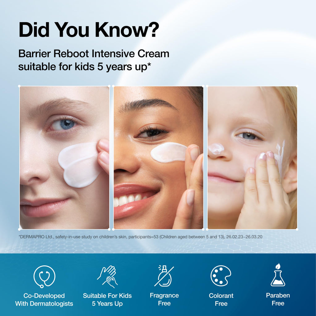 ANUA Barrier Reboot Intensive Cream, Rich Hydrating Face Moisturizer with Madecassoside and Panthenol, Skin Barrier Care Cream for Dry Sensitive Skin, Dermatologist Tested Korean Skincare, 3.38 fl oz
