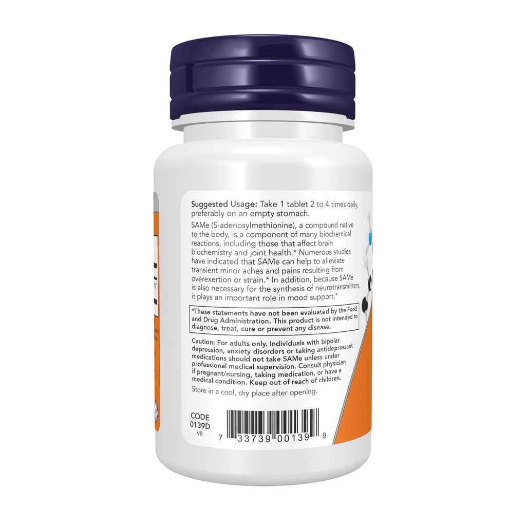 NOW Supplements, SAMe 400 mg, 30 Tabs