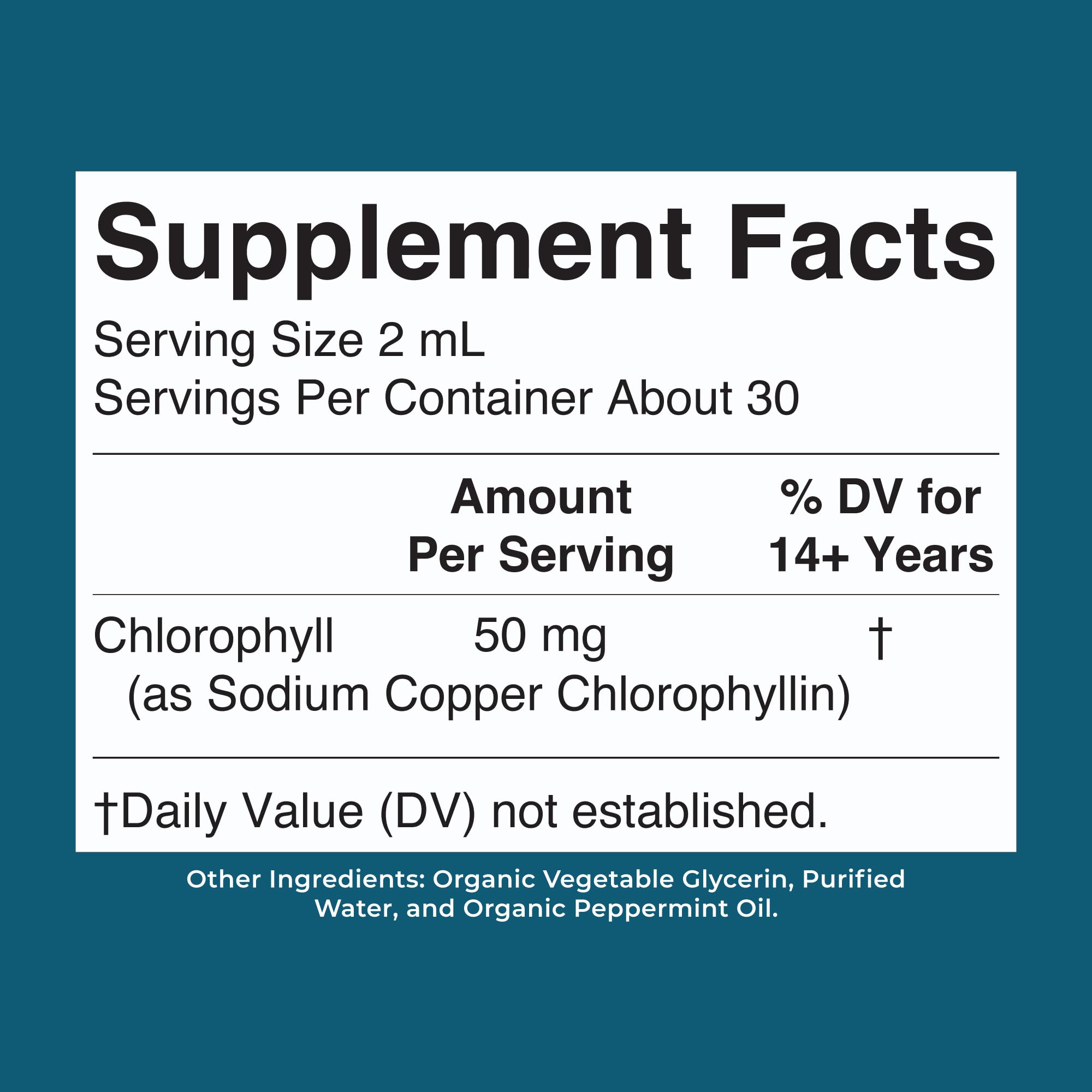MaryRuth's Chlorophyll Liquid Drops, Delicious Minty Flavor, Vegan, 2 Fl Oz