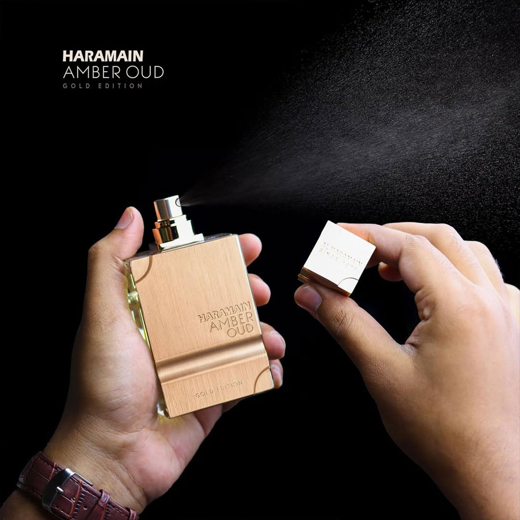 Al Haramain Amber Oud Gold Edition Extreme for Unisex Pure Perfume Spray, 6.7 Ounce