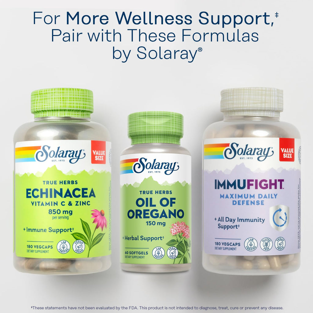 SOLARAY Oil of Oregano 150 mg Softgels, 60 Softgels