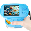 1000X Kids Handheld Microscope, 4K Digital Mini Pocket Digital Microscope with 2.4" IPS Screen, Built-in Camera & 12 Prepared Slides, STEM Educational Toy, Birthday Gift for Boys & Girls Ages 3–12